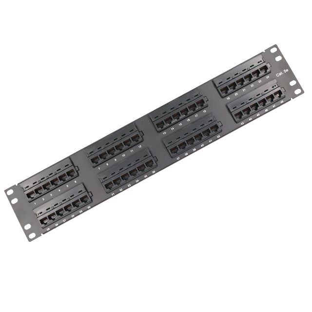 19'''2U 48 Port Cat5e UTP Punch Down Patch Patch