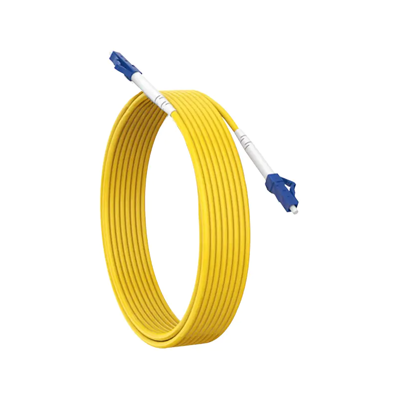 Quelle est la structure interne de la LC UPC à mode unique vers le cordon de patch LC Upc Simplex 2.0 mm?